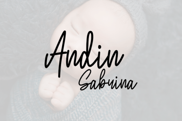 Andin Sabrina: The Script Font That Elevates Small Business Brands