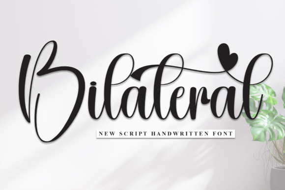 Bilateral: A Handwritten Font for Modern Web Design