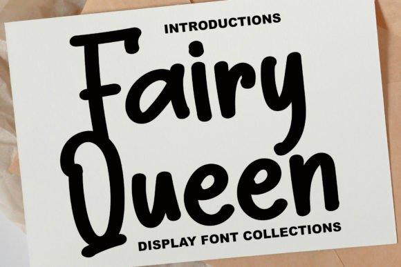Fairy Queen: A Handwritten Font for Editorial Design