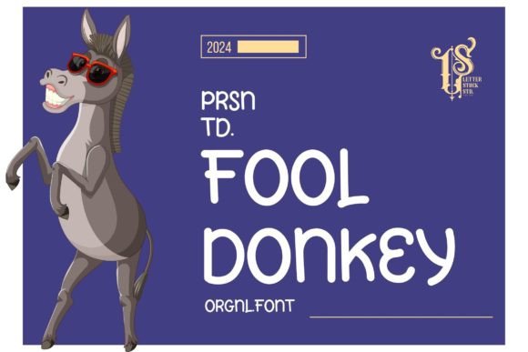 Fool Donkey Font: Elevate Your Brand Identity