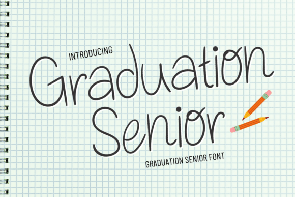 Graduation Senior Font: A Web Designer's Review