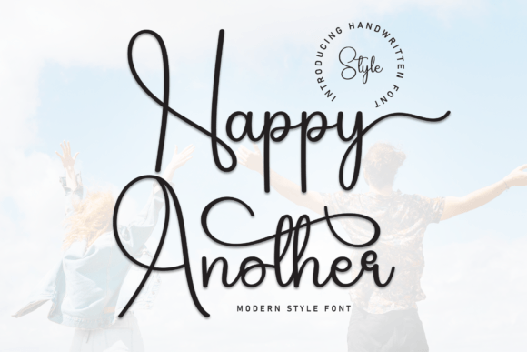 Happy Another: A Handwritten Font for Clear Campaigns