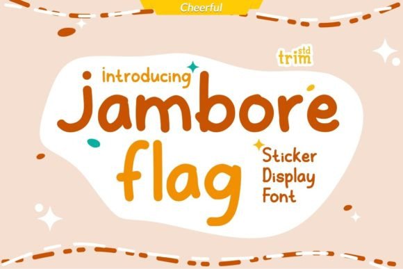 Jamboree Flag: A Playful Typeface for Digital Brands