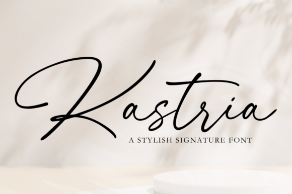 Kastria: The Signature Font That Elevates Handmade Brands