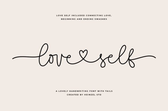 Love Self: A Script Font to Elevate Your Brand Identity