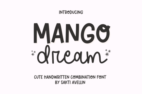 Mango Dream: A Charming Script Font for Small Business Branding