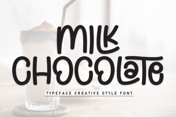 Milk Chocolate: A Playful Handwritten Font for Editorial Design