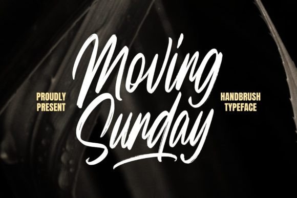 Moving Sunday: A Relaxed Script Font for Editorial Design