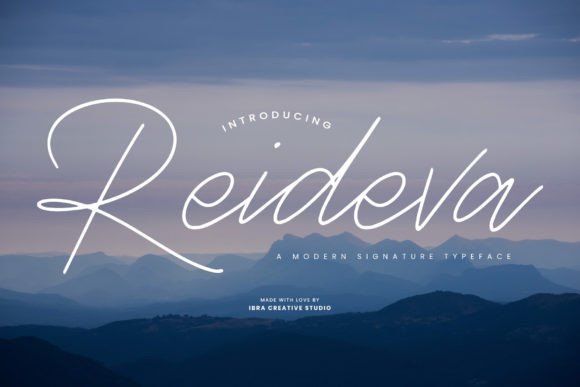 Reideva: The Signature Typeface for Modern Brands