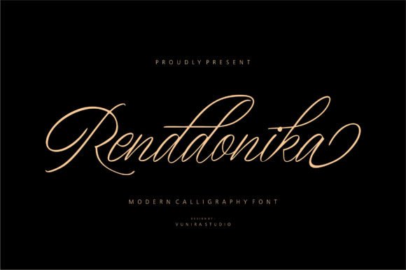 Renddonika Font Review: A Modern Script for Branding