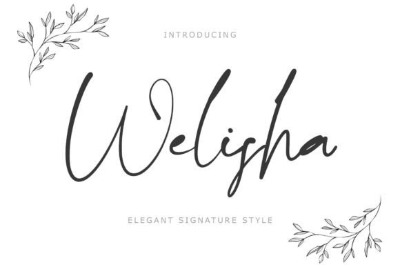 Welisha: The Handwritten Font That Builds Trust