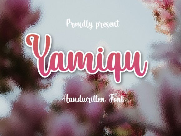 Yamiqu: The Handwritten Font for Bold Marketing